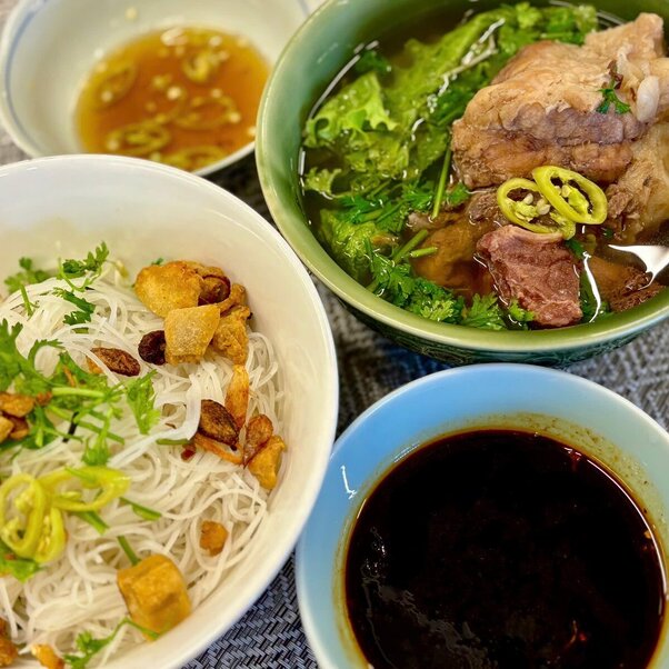 Combo nấu Hủ tíu xương khô