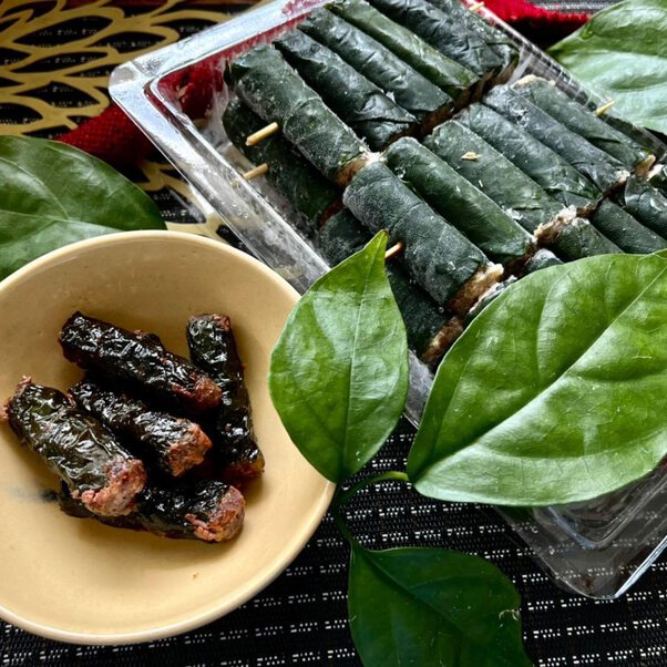 Bò cuốn lá lốt