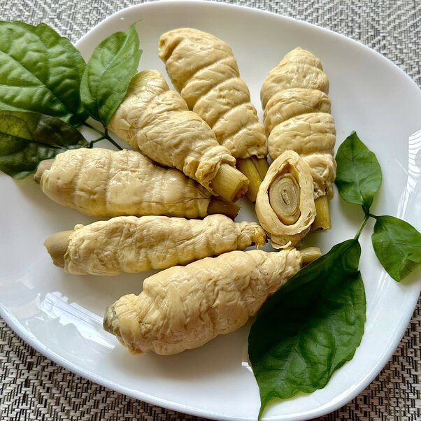 Tàu Hủ Ky cuộn sả