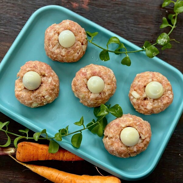 Xíu mại trứng cút - ướp sẵn